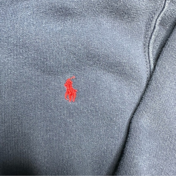 Polo by Ralph Lauren Hoodie Zippered Blue Size 7 - Picture 3 of 16